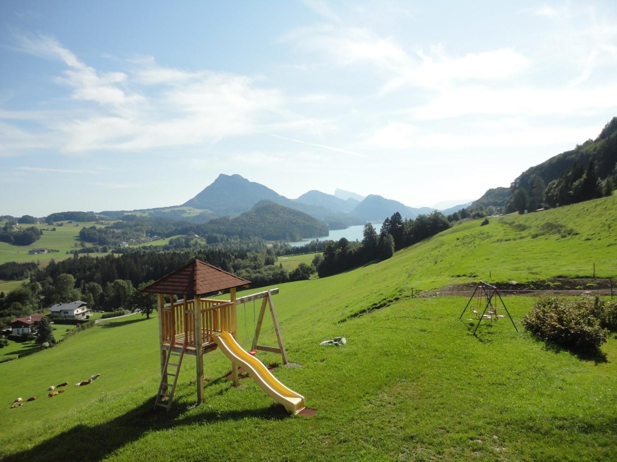 Bauernhof Strumegg Vila Hof bei Salzburg Exterior foto